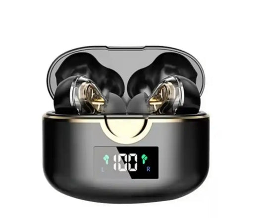 M48 Pro Schwarz, In-ear Bluetooth Kopfhörer Schwarz