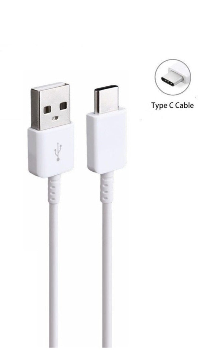 Schnellladekabel Typ C zu USB, 1 m.